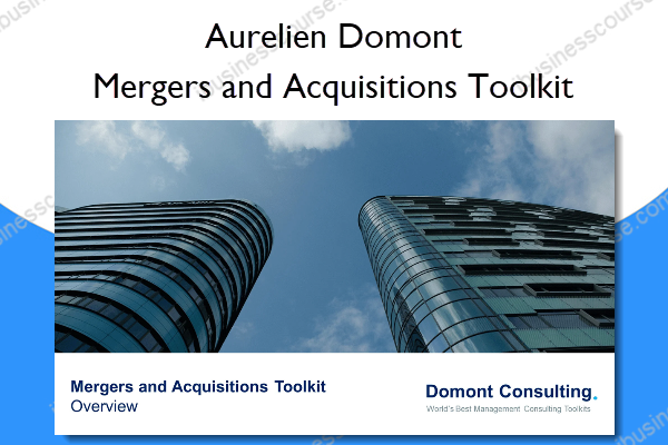 Mergers and Acquisitions Toolkit – Domont Consulting – Aurelien Domont
Get: bestgraphicai.com/go/mergers-and…