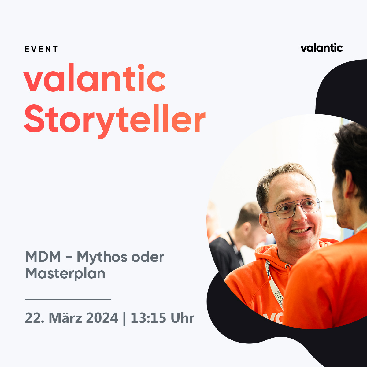 🚀 MDM – Mehr als ein Mythos? Finde es in unserer nächsten Storyteller-Session heraus!
📅 Datum: 22.März 2024
⏰ Uhrzeit: 13:15 Uhr
#pim #pimberater #mdm #cxisourpassion #cxpower #MDG #customerexperience #valantic #valanticworld #webinar #session