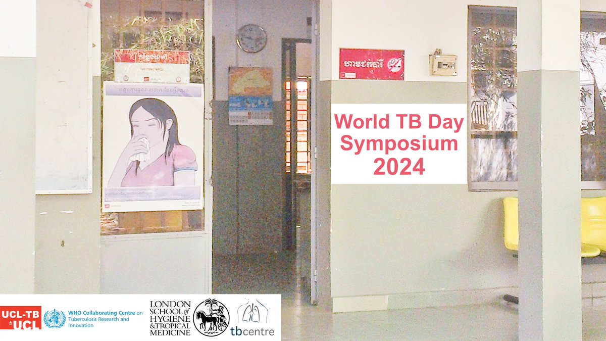 3 weeks today! World TB Day Symposium! @UCLTB @LSHTM_TB Free & open to all Join online/remotely Registration is required tinyurl.com/czdzmdy2 @TogunToyin @SedonaSweeney @Rein_Houben @CFMcQuaid #tuberculosis #tb #WTBD2024