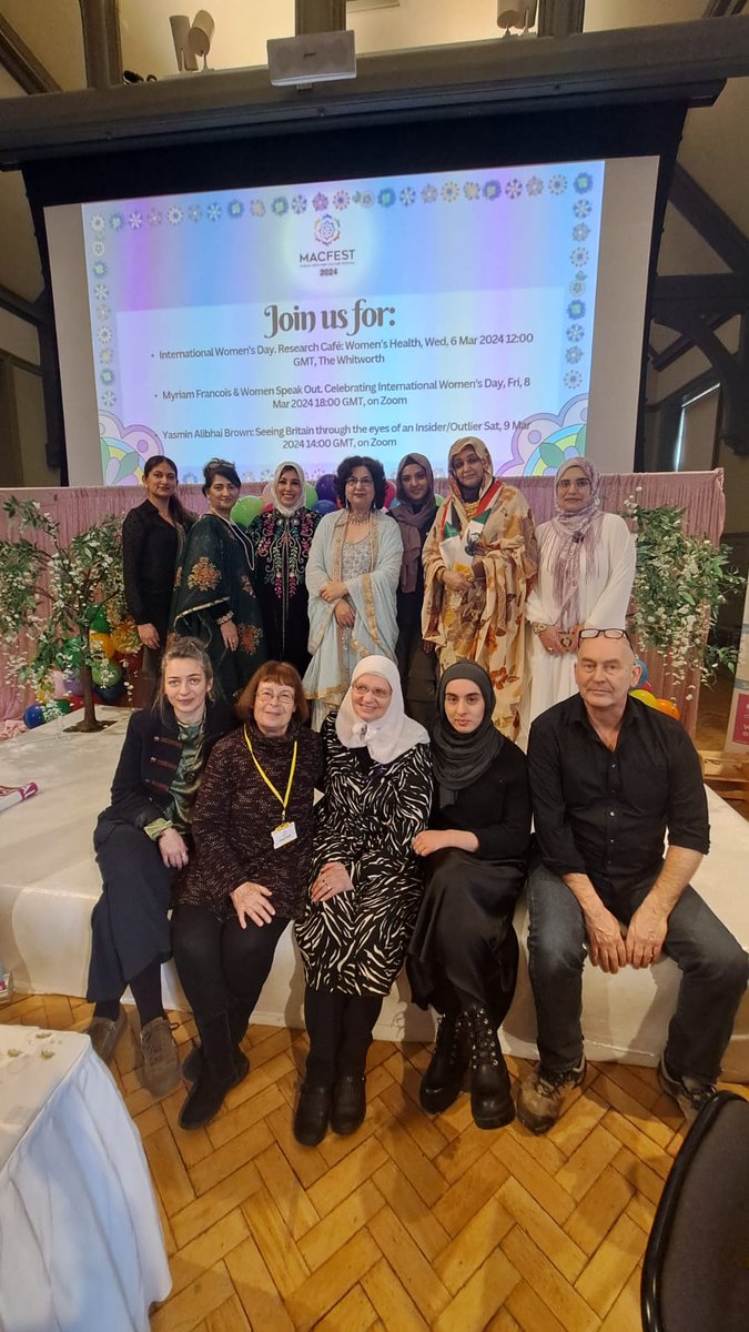 #macfest2024 - @MACFESTUK 🥳 celebrated the opening ceremony at the @WhitworthArt Big thanks to our Chief guests and artists for honoring our festival @arabicartsfest @QaisraShahraz @GMLO_UK @TamesideCouncil @CityLifeManc @ManCityCouncil @SalfordCouncil @boltoncouncil