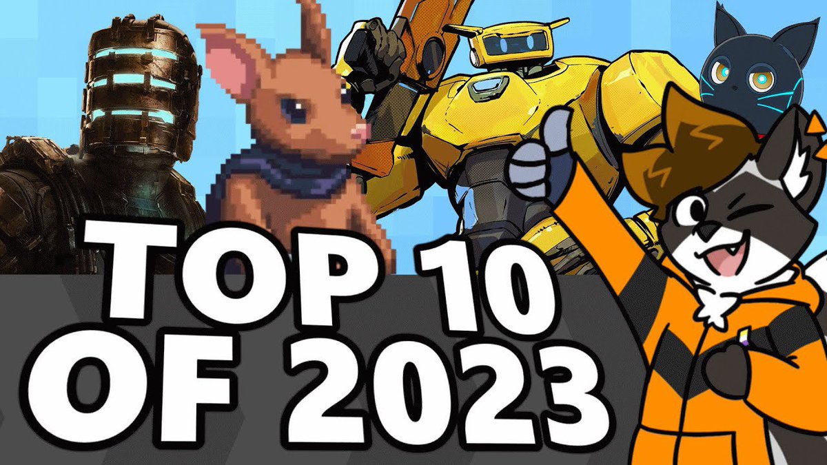 ✨🦝✨NEW VIDEO✨🦝✨ I’m a bit late but oh well who cares here’s my 10 favourite games from 2023!! wow !!!!!!! ⏬️⏬️LINK BELOW⏬️⏬️