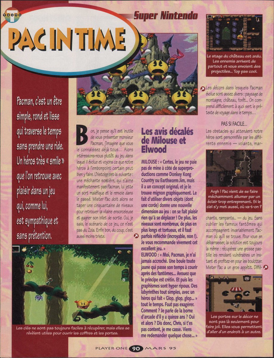 AllmightoFranky's tweet photo. C'est au tour de #PacInTime sur #Snes et #Warlock,versions #SuperNintendo et #Megadrive de passer sur le grill des testeurs!!! 4/5 https://t.co/z1z3WaOweP