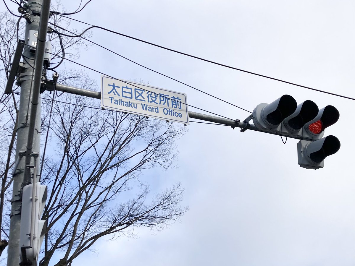 Momo_657501's tweet image. 太白区役所前、歩行者支援装置は消えましたが電材厚型LEDまだまだ現存

とはいえ、ここは幹線道路同士が交わる交差点、いつ更新が入っても可笑しくは無さそうです。