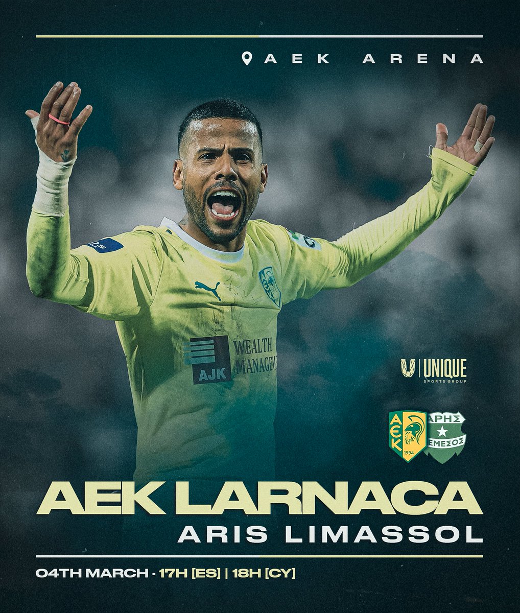 First playoff match at home! We need our people today 💪🏽🔰. Let’s do this!! 🤞🏽 <a href="/AEKLARNACA/">AEK Larnaca</a> #MatchDay