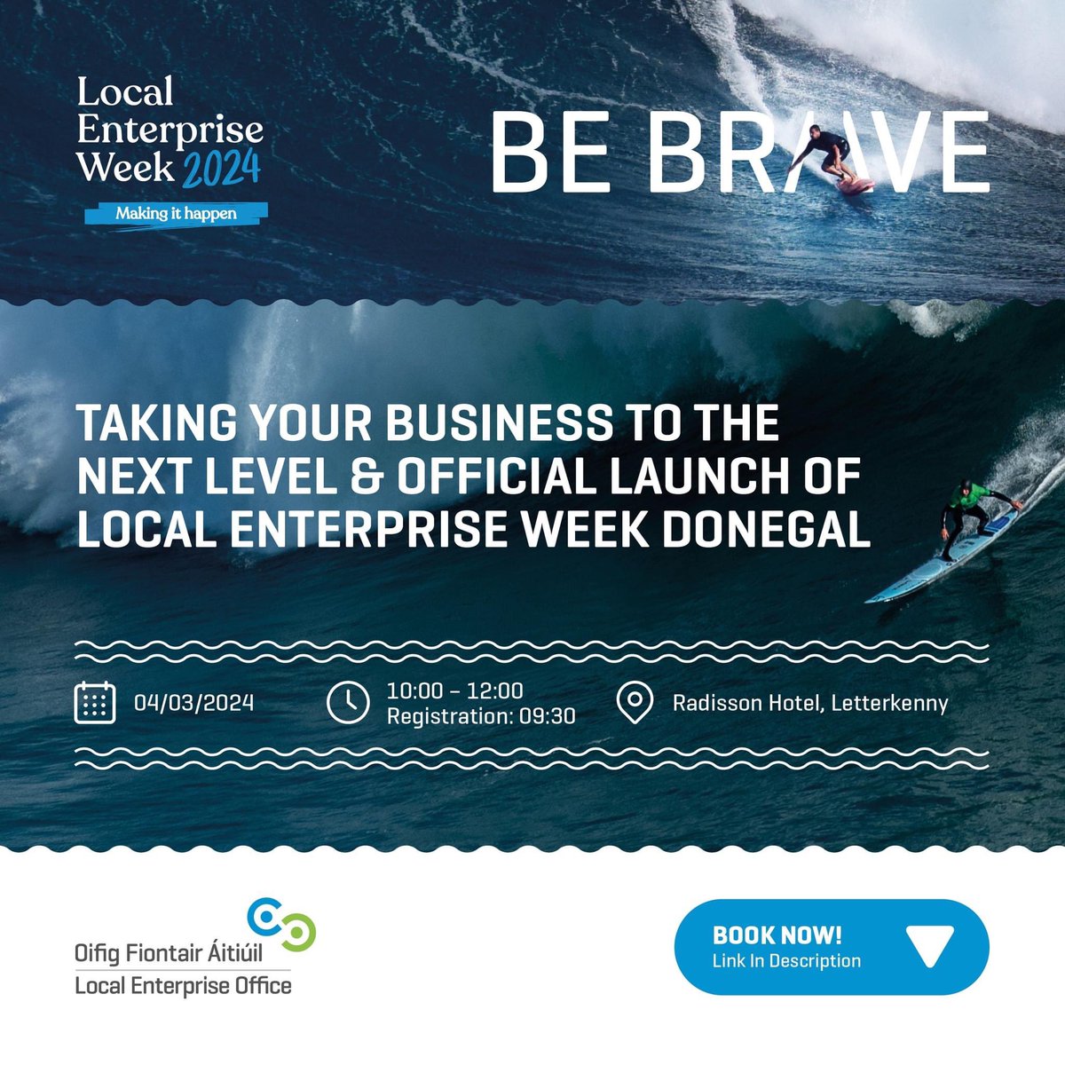 Today is the day and we’re all set for the official launch of Local Enterprise Week!

Check out the full programme of events for the week here: 

localenterprise.ie/Donegal/Enterp…

#LEODonegal #BeBrave #LocalEnterpriseWeek