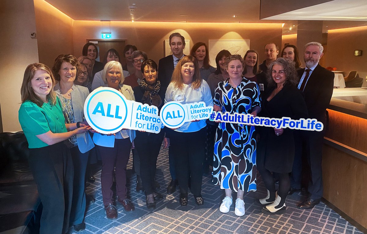 Today, we are asking you to help us address unmet literacy, numeracy and digital skills among the adult population. Applications are now open for our €1.25 million Literacy Collaboration Fund. Get involved. Find out more here: gov.ie/en/press-relea…