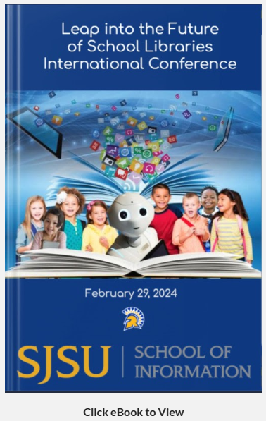 TheFosilGroup's tweet photo. Delighted to share about @BlanchelandeC  Signature Work #inquiry @SJSUiSchool's *Leap into the Future of School Libraries* Conference with @barbstripling and Jenny Toerien. Presentations freely available here: https://t.co/Ag3vqpCvT7. Great to catch @Elizabethutch's presentation. https://t.co/XtAFNFSBfQ