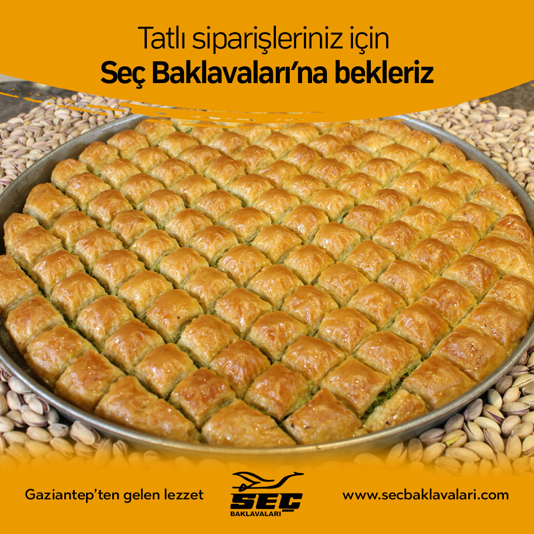 Tatlı siparişleriniz için Seç Baklavaları’na bekleriz.

(0342) 328 98 98

#seçbaklava #baklava #suböreği