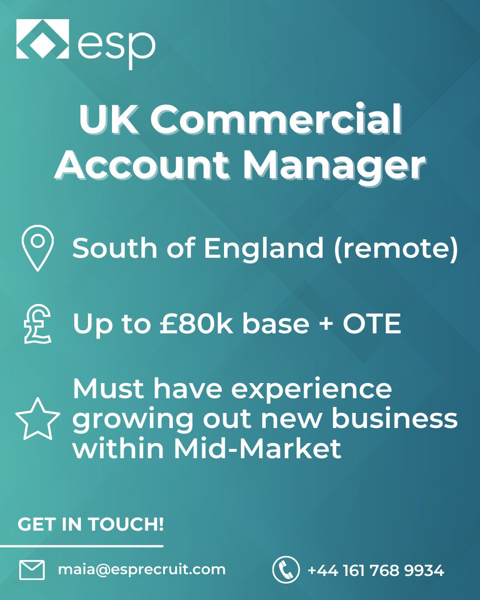 Do you enjoy winning new relationships and driving new business with customers? Are you looking to accelerate your career and join a market leader in DNS Security? 👀

This is a great opportunity to join a recently rebranded and stand-alone business where they are the best in ...