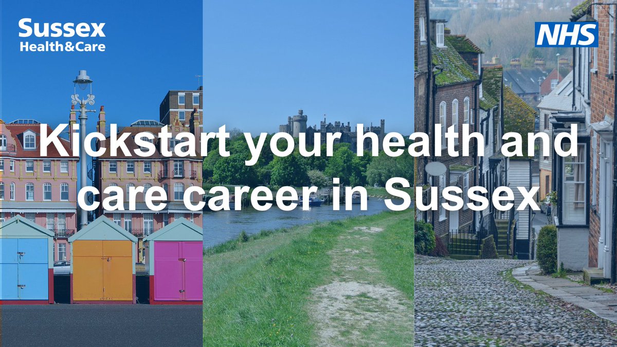 SxHealthandCare's tweet photo. Sussex is a great place to live and work, with many areas of outstanding natural beauty, great transport links and a rich history and culture.

Follow our socials this week for more information or visit https://t.co/4tpHvVhooV to get started in your healthcare career! #NCW2024 https://t.co/ldzH71eGry