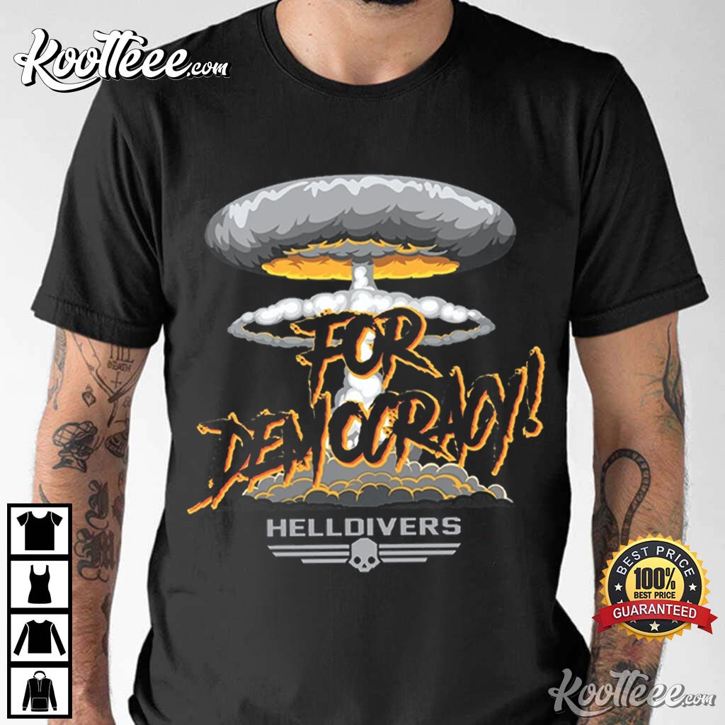 jhays1192987's tweet image. Helldivers For Liber-Tea Taste Democracy T-Shirt #Helldivers #TasteDemocracy #koolteee koolteee.com/product/helldi…