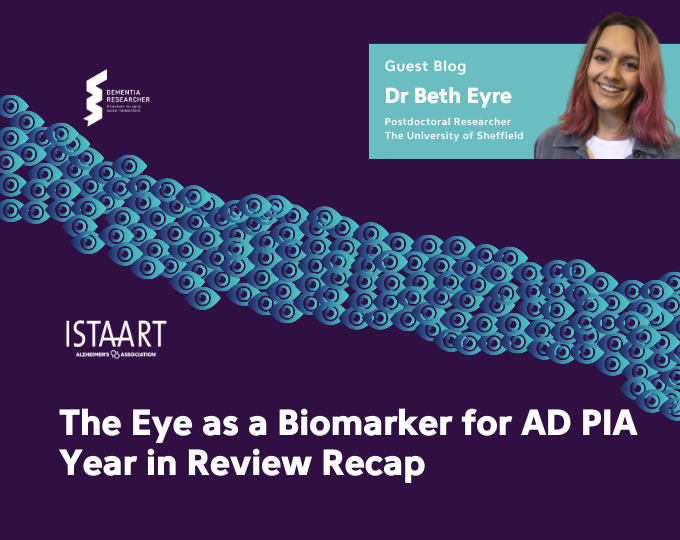 Eyes on the future: @bethesbrainbites new blog shares highlights from the recent @istaart Eye as a Biomarker for AD PIA. With promising developments in retinal biomarkers for Alzheimer's. #EyeResearch #Neuroscience 

dementiaresearcher.nihr.ac.uk/blog-eye-as-a-…