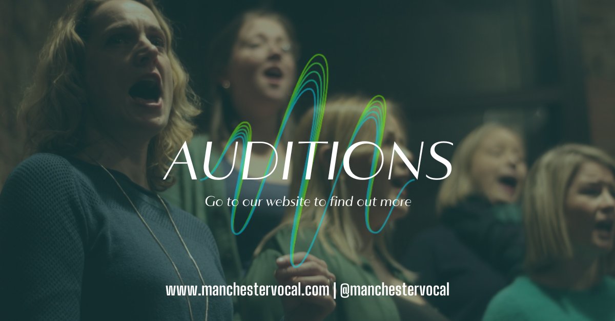 Deadline for auditions is this Friday, 8th of March. We've already had lots of fantastic submissions, get yours in soon, we'd love to hear from you. manchestervocal.com/auditions #auditions #manchester #VocalEnsemble #vocalgroup #singing #vocalist