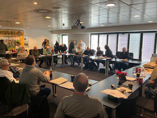 KildayCaroline's tweet photo. Fantastic meeting of Unite GPM&amp;IT Glw &amp; WOS branch - great to see so many members and our colleagues from the East. Great meeting with lively debates and a terrific talk from @Invisiblesthe  an amazing group of volunteers that help the homeless in Glasgow, truly inspiring people https://t.co/astIIaoFsd