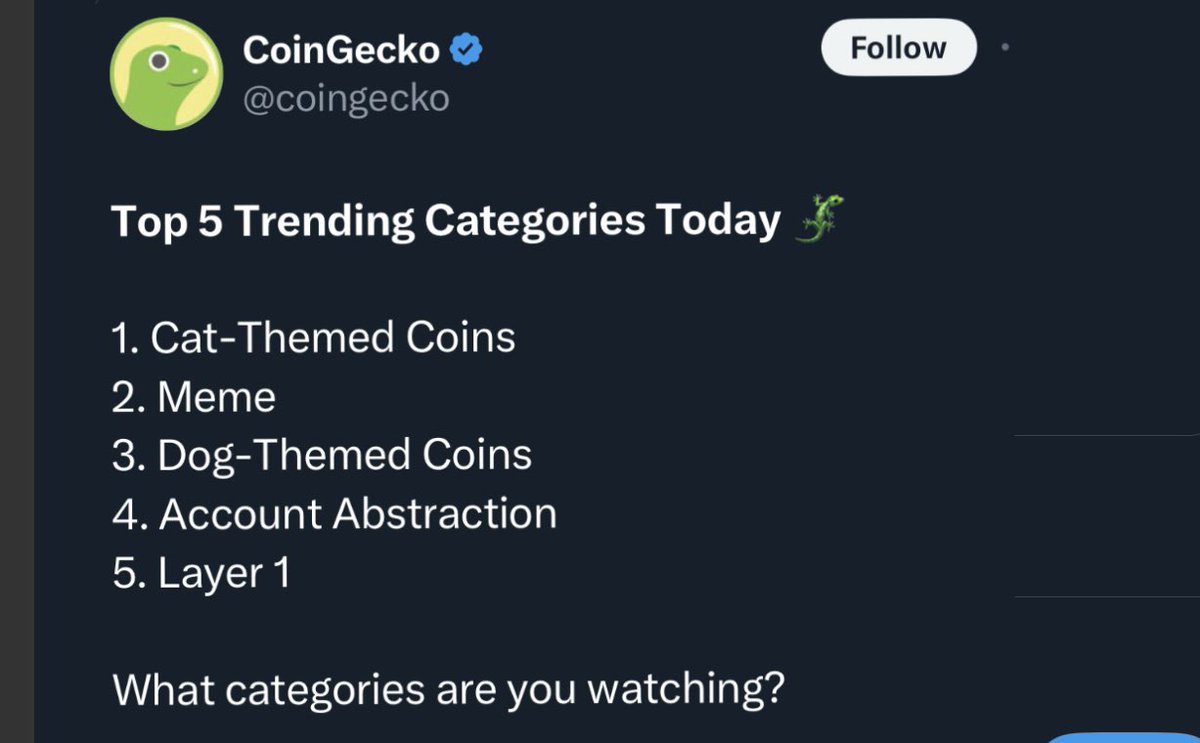 THIS #Crypto  BULL CYCLE IS ABOUT CATS ! 🐈

#catecoin 
#OKY 
#catpay