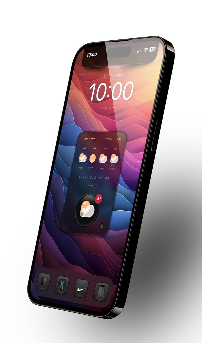 TeboulDavid1's tweet photo. Monday, #Widgy v3.2 ❤️🌴🌴🌴
.
.
🕶️ SWA Wall app : https://t.co/6jeeAvrvME
☑️ Telegram : https://t.co/zZRL15EoAC
☑️ Icons #Palette_Dark
☑️ Weather ico @SeanKly
.
.
@screenshot_pro
#iPhone15wallpaper
#iPhone15ProMax
#nojailbreak
#iOS1731
#Widgy https://t.co/25OPqfj75i