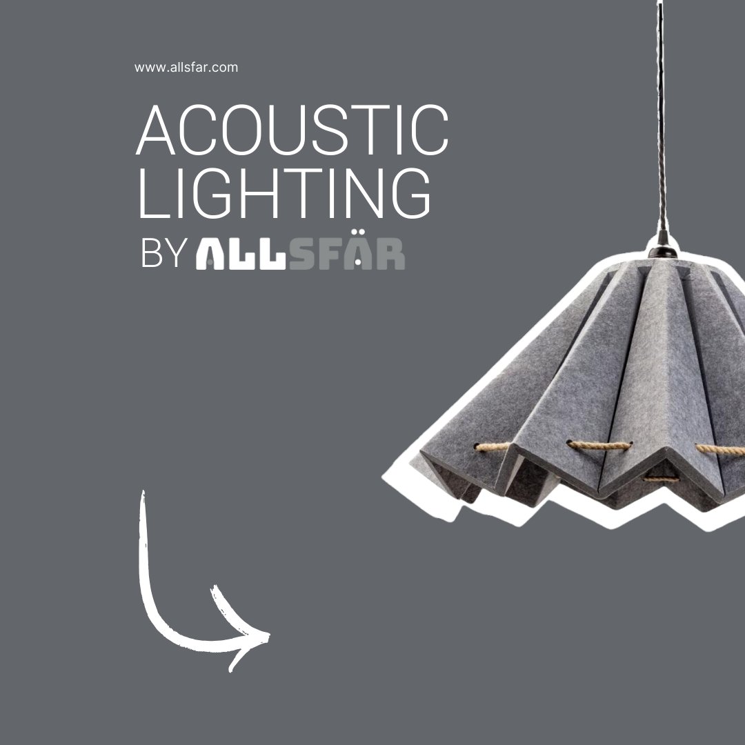 allsfar's tweet image. 🏮Acoustic lightshades add another layer of absorption to ensure acoustic comfort in any space! 🎶

Check out our website for more info allsfar.com/pages/acoustic…

#acousticsolutions #acousticlighting #creatingcalm