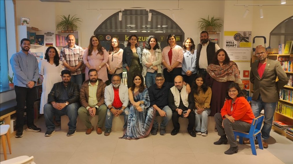 CommsAdda's tweet photo. Thrilled to share the success of the 2nd knowledge session hosted by #CommsAdda & @Kunzum @ Gurgoan.
Thanks Kunzum for providing CommsAdda the platform to engage in these thought-provoking sessions.
@mrinall @jyotsna_d_nanda
@Probasibangali https://t.co/d7QwXOtYbp