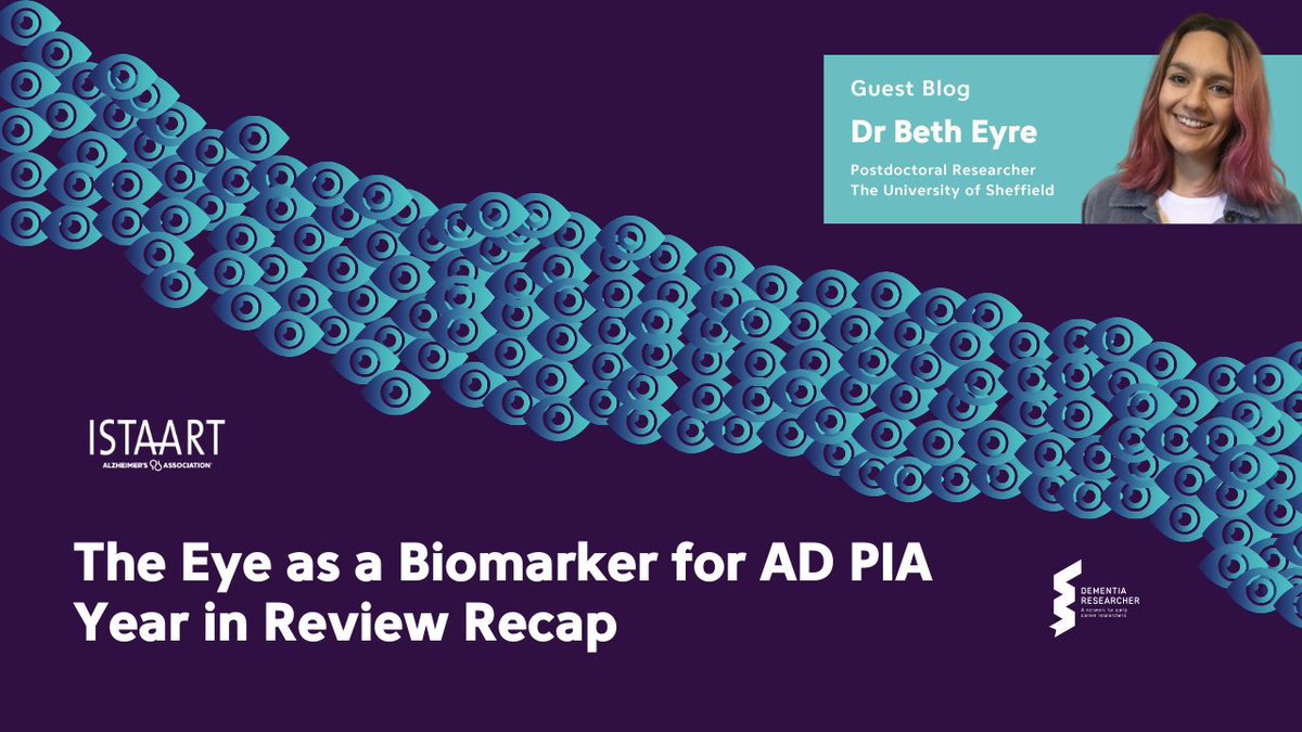 demrescommunity's tweet photo. Could routine eye exams predict Alzheimer's? @bethesbrainbites shares research highlights from the #EyePIA @istaart year in review webinar. Suggesting new 'visionary' approaches for early detection. #CuttingEdgeScience

https://t.co/hMe0Vz30Ch https://t.co/uyZAwbWovf