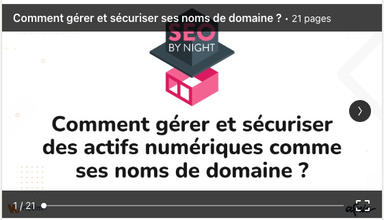 Almiron's tweet photo. Suite à notre conférence #SEOByNight, l'@AFNIC et @Netim_fr vous offrent 2 cadeaux :
🎁 numéro 1 : notre présentation
🎁 numéro 2 : des noms de domaine
▶️ 10 noms de domaine .fr pour une durée de 10 ans
▶️ 50 noms de domaine .fr pour une durée de 1 an
https://t.co/EtmbQGP0ZO https://t.co/FWc2HpRtGI