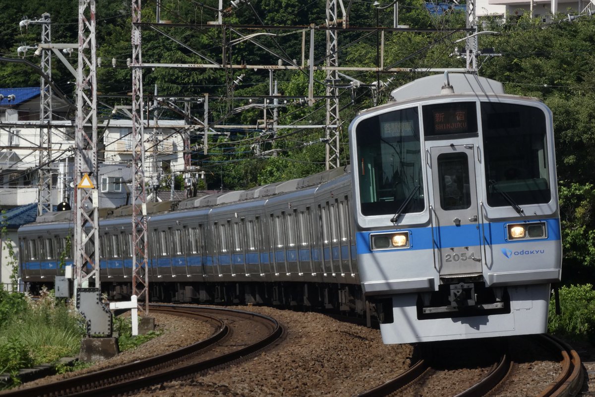 小田急2000形デビュー29周年 江ノ島線来ないから縁がないですこの電車