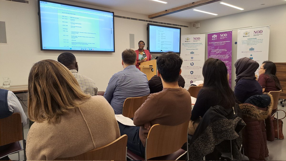 Population, Policy and Practice Department (@ich_ppp) on Twitter photo <a href="/lolaeyedoc/">Dr Lola Solebo 💙👶🏾👁️👩🏾💻</a> introducing a two-day course on Research Changes life, organised by <a href="/Rahi_Eye_Vision/">Prof Jugnoo Rahi 💙</a> and Lola at the <a href="/RCOphth/">Royal College of Ophthalmologists</a> <a href="/lolaeyedoc/">Dr Lola Solebo 💙👶🏾👁️👩🏾💻</a> introducing a two-day course on Research Changes life, organised by <a href="/Rahi_Eye_Vision/">Prof Jugnoo Rahi 💙</a> and Lola at the <a href="/RCOphth/">Royal College of Ophthalmologists</a>