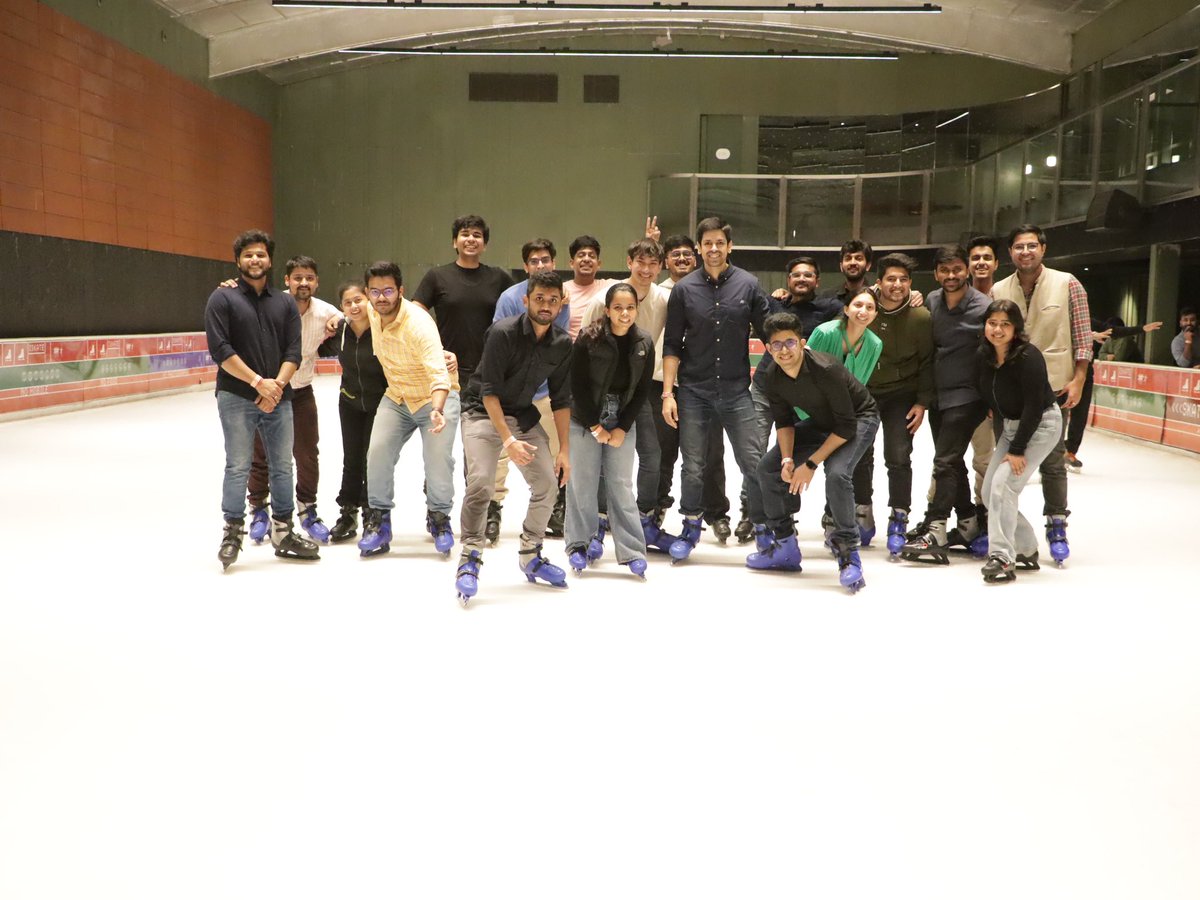 iskate_india's tweet photo. Happy skaters at ISKATE! Book your ice skating session today: https://t.co/2SuWMV1eVf 
#iloveiskate #iskateindia #iceskating #coolnotcold https://t.co/pceA8iWemN