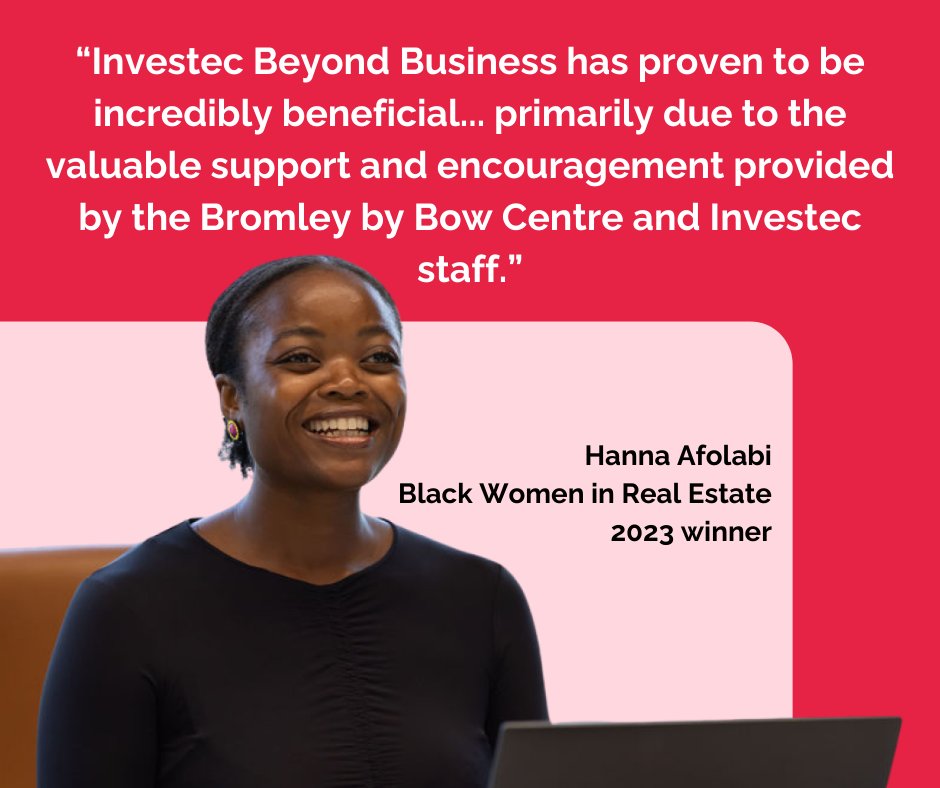 Launch your social enterprise with our support 🌟 Join @theBWRE and our growing list of entrepreneurs who are making a big difference in their communities 🌱 The deadline for applying for our 2024 @Investec #BeyondBusiness programme is 2 April. bit.ly/3uwz9Dz