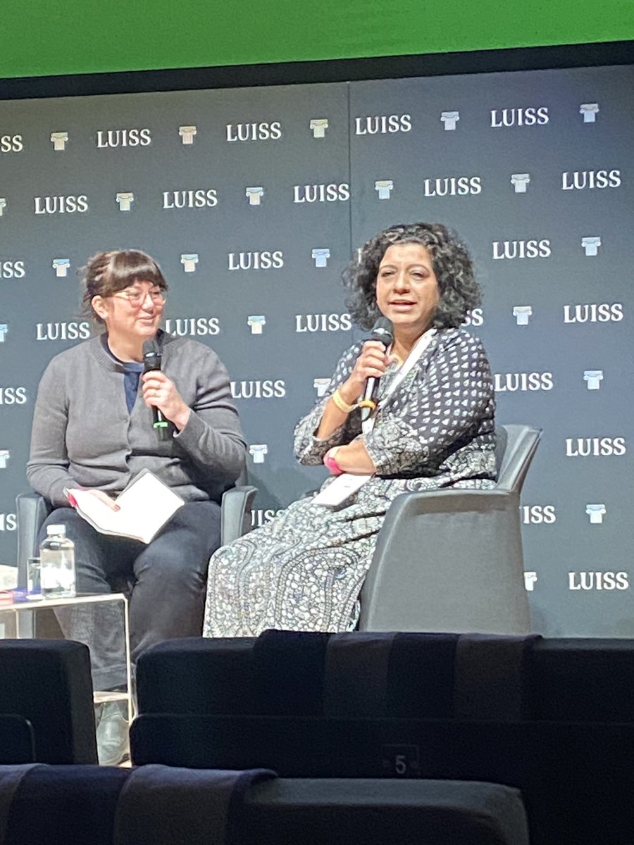 One of the most inspirational woman I have ever heard speak! 💖 <a href="/Asma_KhanLDN/">Asma Khan</a> #parabereforumRome