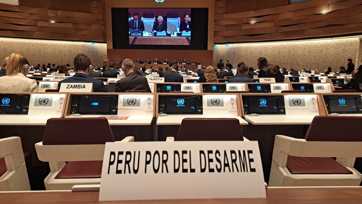 Empezó el #GGE de la #CCWUN sobre Armas Autónomas #AWS, en Ginebra 
We're here! 
#KillerRobots #KeepCtrl #TeamHuman
@Giselalujan_a 
@redsehlac 
@stop