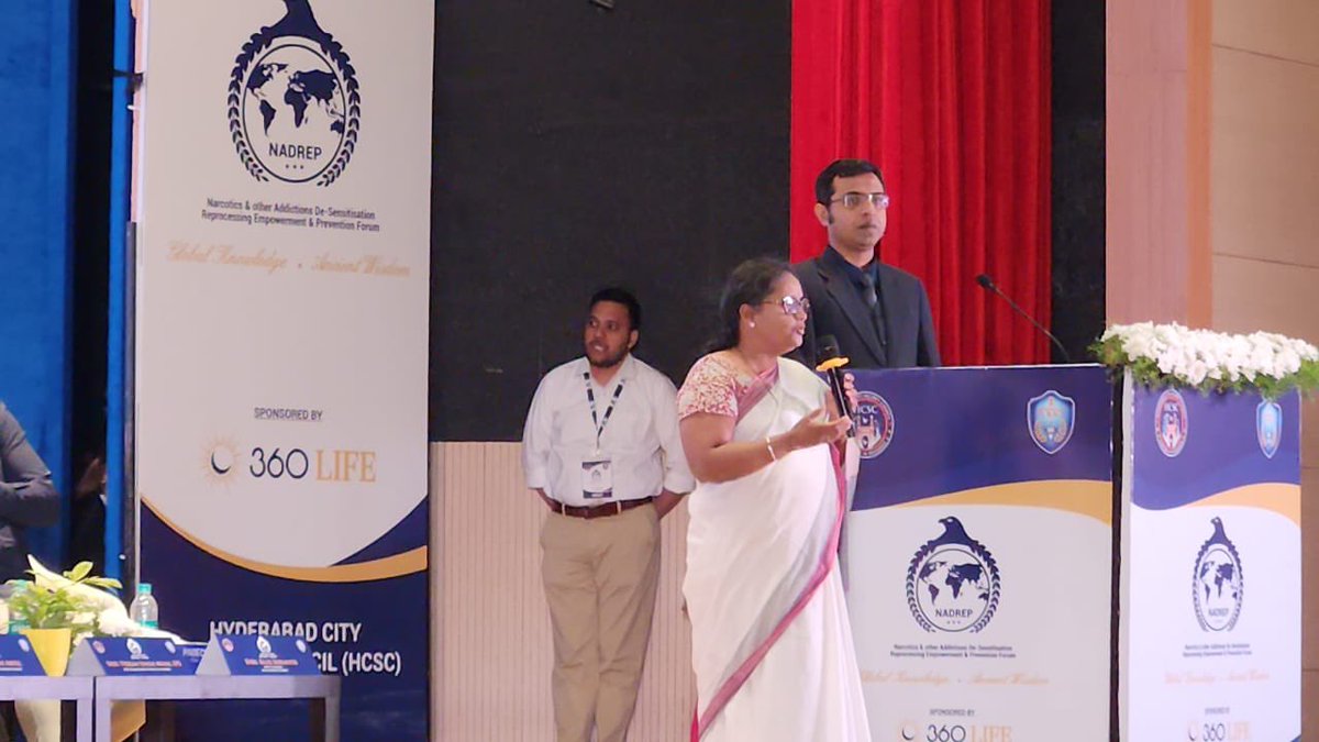 Presented an #ai  solution, developed by a startup <a href="/UnitedWeCare/">UNITED WE CARE</a> , under <a href="/AiTelangana/">Telangana AI Mission</a> that will help parents assess if their child is consuming drugs.

<a href="/EmergingTechTS/">Emerging Technologies Govt. of Telangana</a>  is at the forefront in  providing solutions to such social problems.
 @TS_NAB <a href="/jayesh_ranjan/">Jayesh Ranjan</a>

#aiforgood