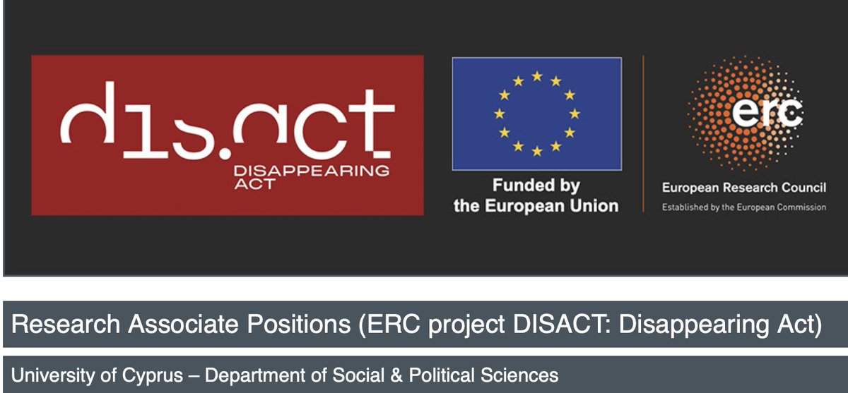 We are hiring up to 2 qualitative researchers for our @DISACT_ERC project on political violence, disappearances & transnational repression! French/Arabic skills necessary for archival work on colonial France and Algeria/Maghreb. Deadline: 15 April, info: lnkd.in/dtBXbphn