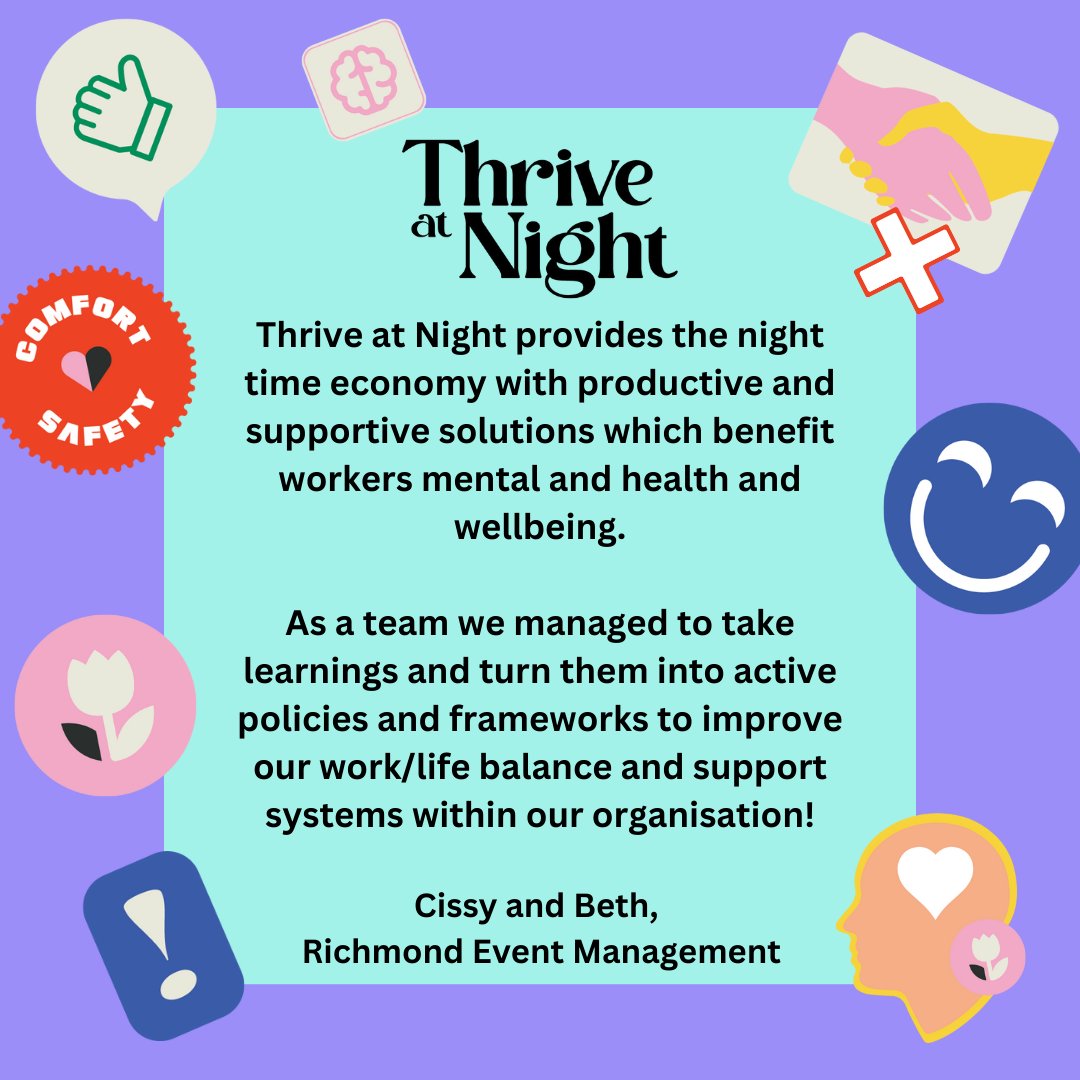 🗣Here’s what @remevents had to say about Thrive at Night! The next session is on Wednesday at @thescrandit focusing on teamwork. 👷‍♂️👷‍♀️Bring your night life crew together for a team building booster session! Sign up: eventbrite.co.uk/o/bristol-nigh… #teambuilding #bristolnights