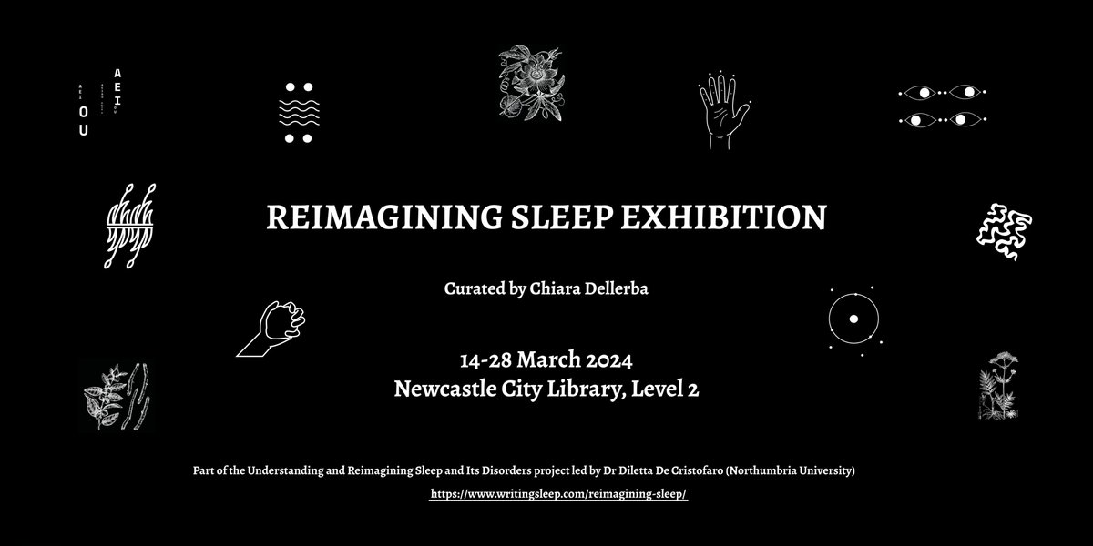 The Reimagining Sleep exhibition at @ToonLibraries is less than 2 weeks away. We can't wait to share it with you! 

Join us at City Library from 14 to 28 March to browse the exhibition or for one of our events. (1/2)