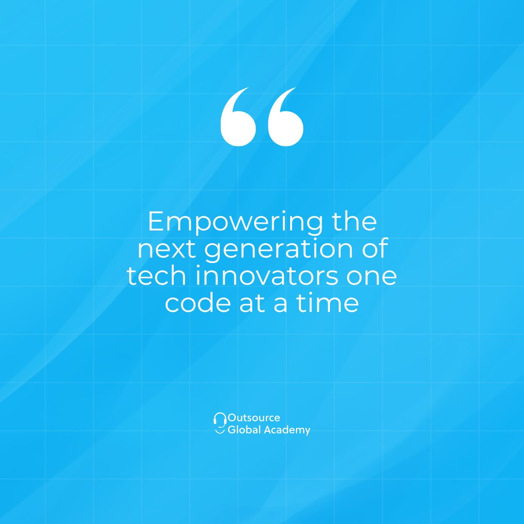 AcademyOgtl's tweet image. Through hands-on coding experiences and cutting-edge curriculum, we inspire students to unlock their potential and drive innovation in the digital world.

Join us on this exciting journey of discovery and empowerment!

#TechInnovation  #ogtlacademy #OutsourceAcademy