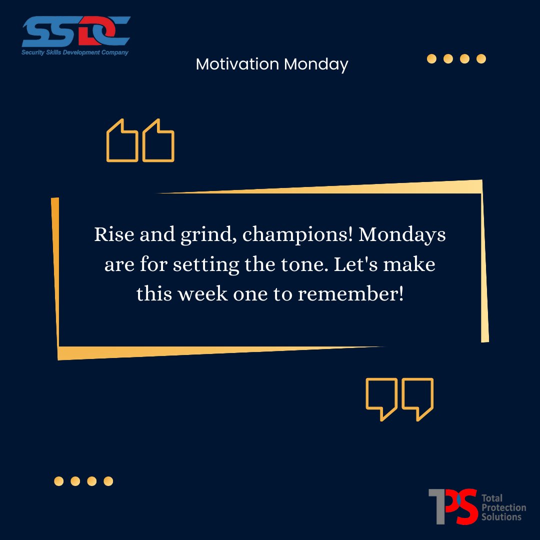 Embrace the challenge, champions! Let's start strong and make this week unforgettable!
.
ff @ssdcng
.
.
.
.
.
#ssdcng #Lagos #Abuja #Nigeria #MondayMotivation #ChampionsMindset #RiseAndGrind #NewWeek #Fitness #Inspiration #StaySafe #Love