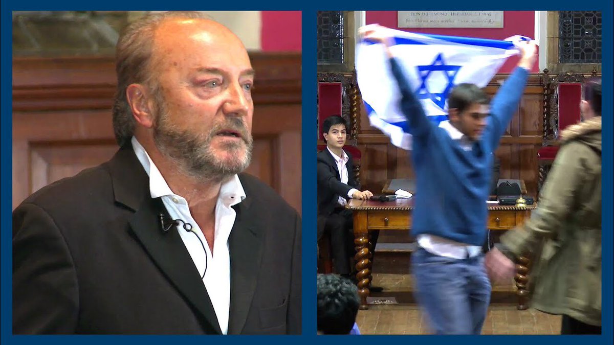 raymond delauney (@raymonddelauney) on Twitter photo Just fancy that! The Zionist flagshagger who disrupted <a href="/georgegalloway/">George Galloway</a> at the Oxford Union is an acolyte of Lord Baloney, John Mann.
According to the Jewish Chronicle Hunter is also a chum of Netanyahu’s genocide apologist Eylon Levy.
It’s a small club and you’re not in it. Just fancy that! The Zionist flagshagger who disrupted <a href="/georgegalloway/">George Galloway</a> at the Oxford Union is an acolyte of Lord Baloney, John Mann.
According to the Jewish Chronicle Hunter is also a chum of Netanyahu’s genocide apologist Eylon Levy.
It’s a small club and you’re not in it.