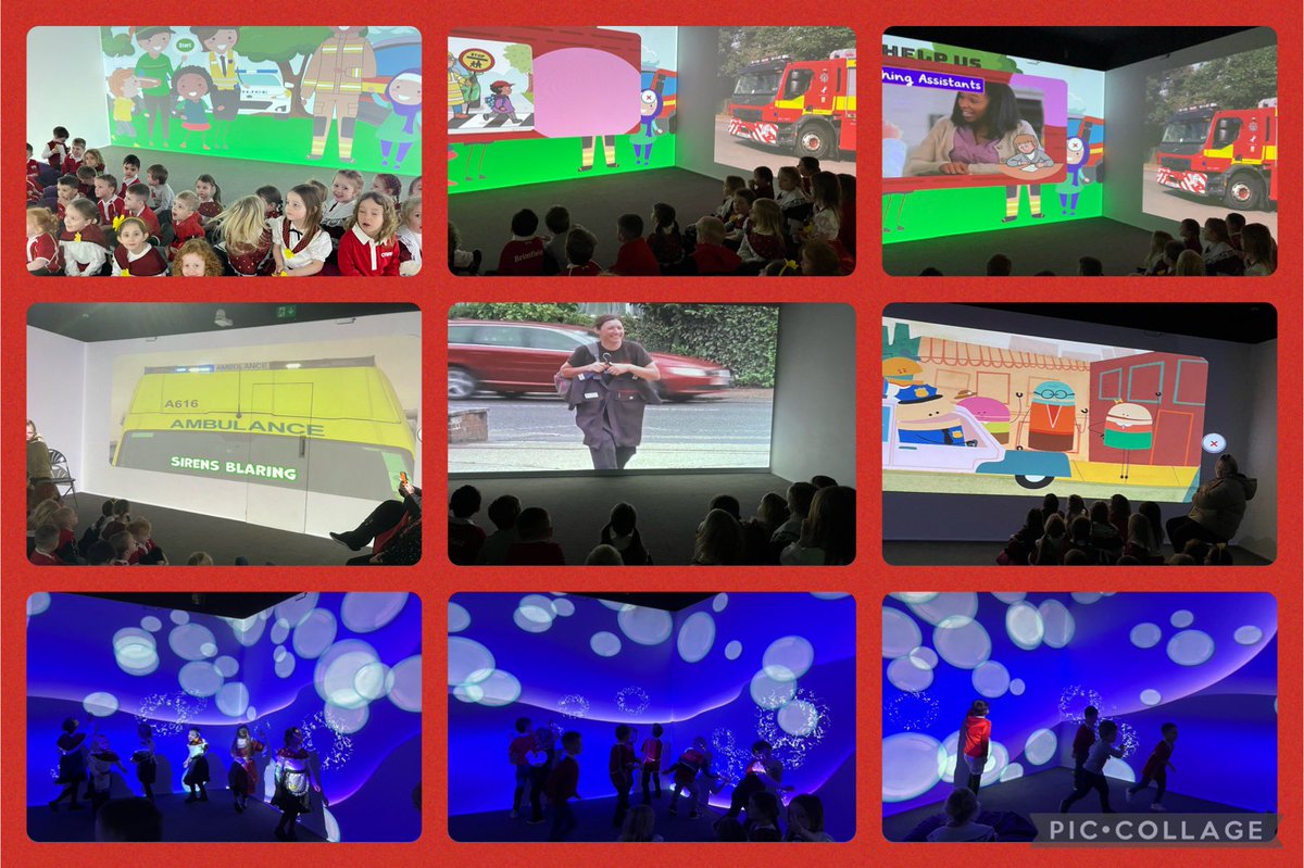 Reception classes from <a href="/georgeprimary/">Georgetown Primary</a> have been thinking about “People who help us”. As well as thinking about people like farmers, crossing patrols, delivery drivers, teachers and vets, they visited a fire station, saw animals working with the police and rode in a police car.