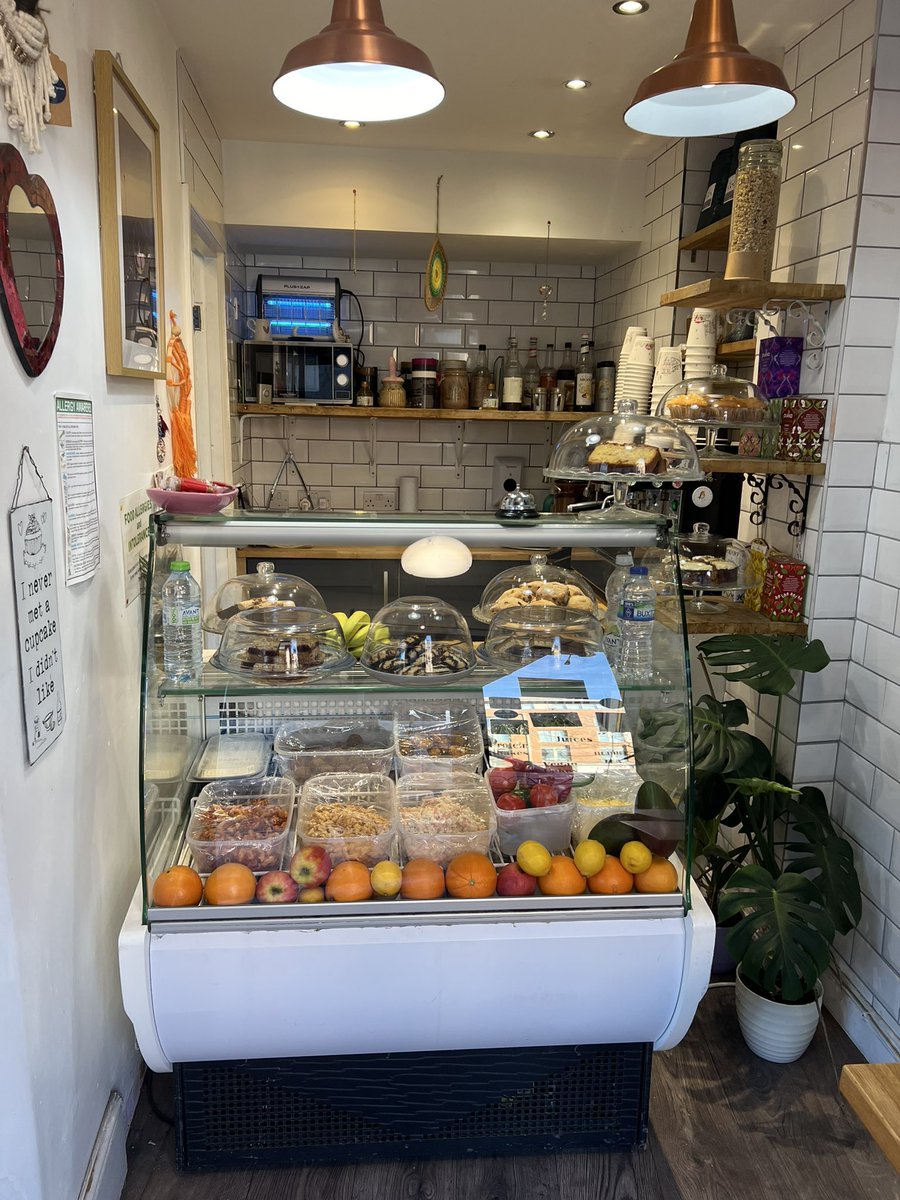 Little #coffeeshop #westhampstead #smallbusinessowner #CoffeeLovers #juices #smoothies #cakes #vegetarian #veganoptions @treeoflifeuklo2 ❤️🦋♥️🪴☕️