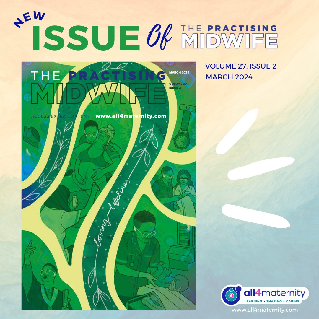 🔍 Wondering what’s inside March’s issue of @‌TPM_Journal? Here’s a sneak peek… 👀🧵👇 Find some time to pause, delve in, and soak up these practice-enhancing articles! @‌All4Maternity members can read the entire issue in full now 👉 all4maternity.com/the-practising…