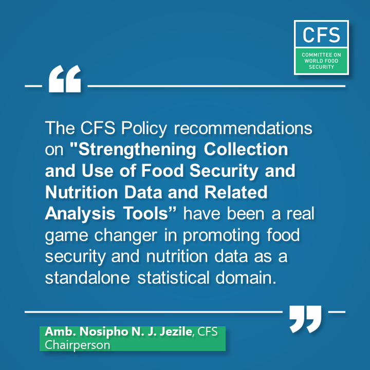.@UNStats approved the creation of a new statistical domain on food security & nutrition. The decision provides stronger basis for @FAO @UNICEF @WHO and their members to intensify their work on producing and using harmonized data. #UN55SC 👉fao.org/newsroom/detai…