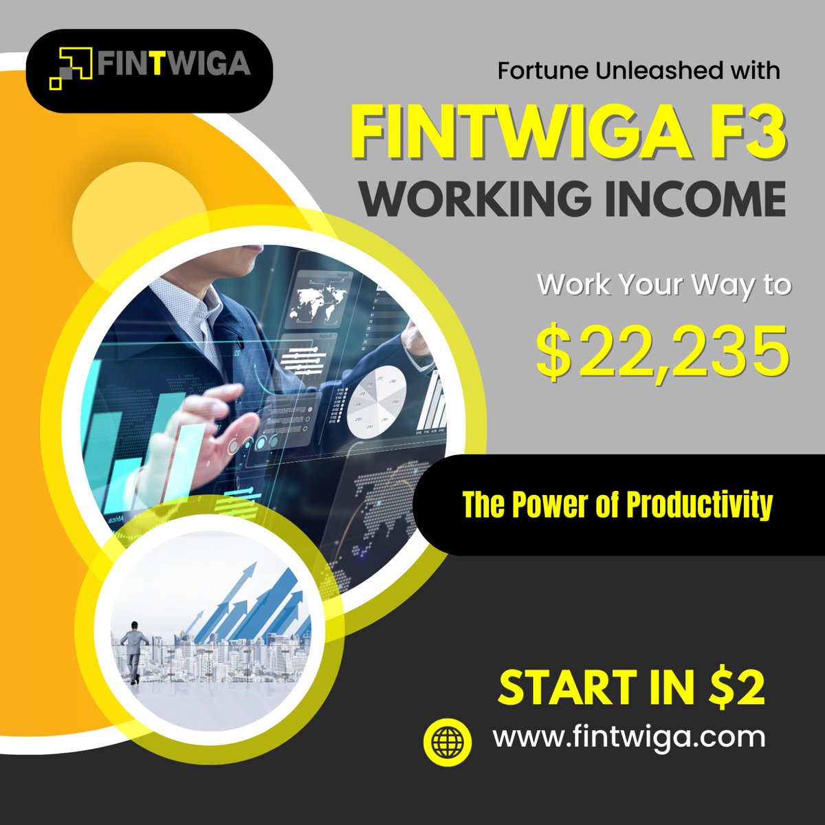 ColleRusse53591's tweet image. Fortune Unleashed with Fintwiga F3!
Working Income
Work Your Way to $22,235
Unlock Earnings
The Power of Productivity
fintwiga.com 
#fintwiga #incomeway #workingincome #income #Nonworkingincome