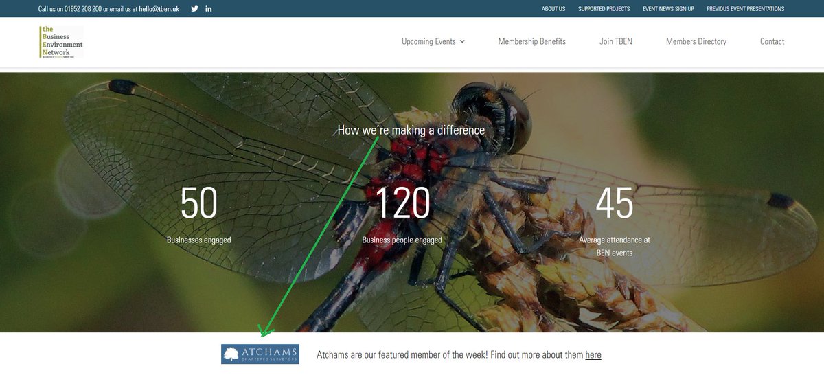 Congratulations to our TBEN member of the week <a href="/_Atchams/">Atchams Chartered Surveyors</a> 

Atchams is an independent firm of Chartered Surveyors based in Shrewsbury, Shropshire. They provide advice on all types of rural and residential property.

Read more: tben.uk/members/1747/