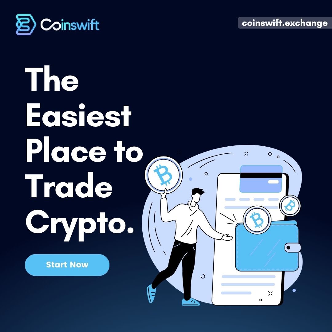 The ultimate platform for seamless transactions and unbeatable convenience. Join us now and experience the future of trading! 🚀💰 

#CryptoTrading #EasyTrading #DigitalCurrency #TradeWithEase #CryptoConvenience #FintechRevolution #TradeSmart #CryptoCommunity #Coinswift