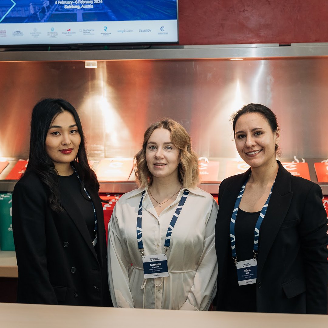 EuropeCongress's tweet image. Did you know 2/3 of the Europe Congress team are women? This #InternationalWomensDay we're honoring our dedicated female employees. Without them our events wouldn't be the same ❤️
#meetingprofs #eventprofs #b2bevents