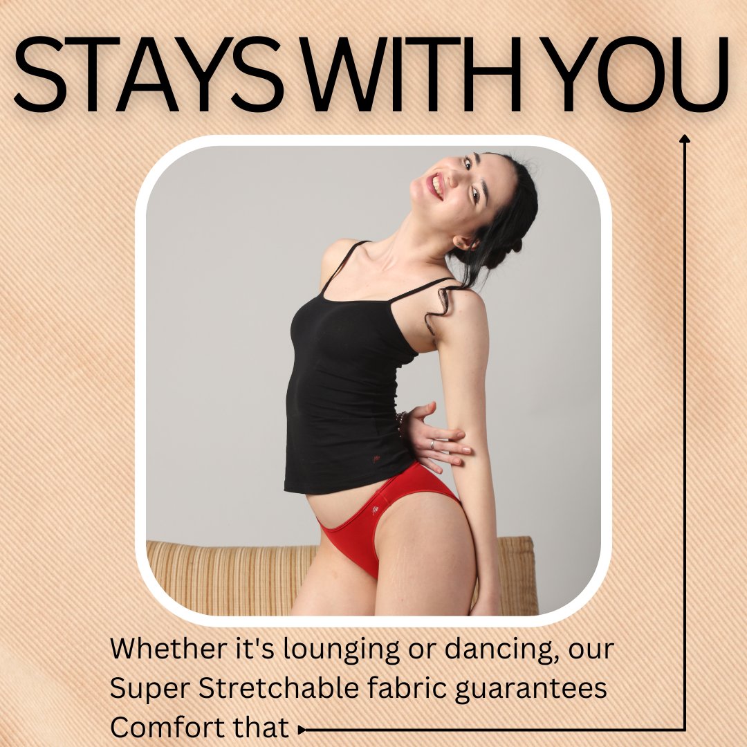 Indulge in limitless comfort as Ashley and Alvis panties redefine stretchability, ensuring a fit that effortlessly adapts to your every move.
#Ashleyandalvis #BambooMicroModal #StretchableComfort #SuperStretch #BambooModalComfort #GreenBamboobliss #Bamboocomfort #womensinnerwear