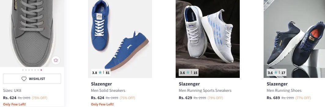 Buy Roadster Women Blue Washed Denim Sneakers - Casual Shoes for Women  2252533 | Myntra