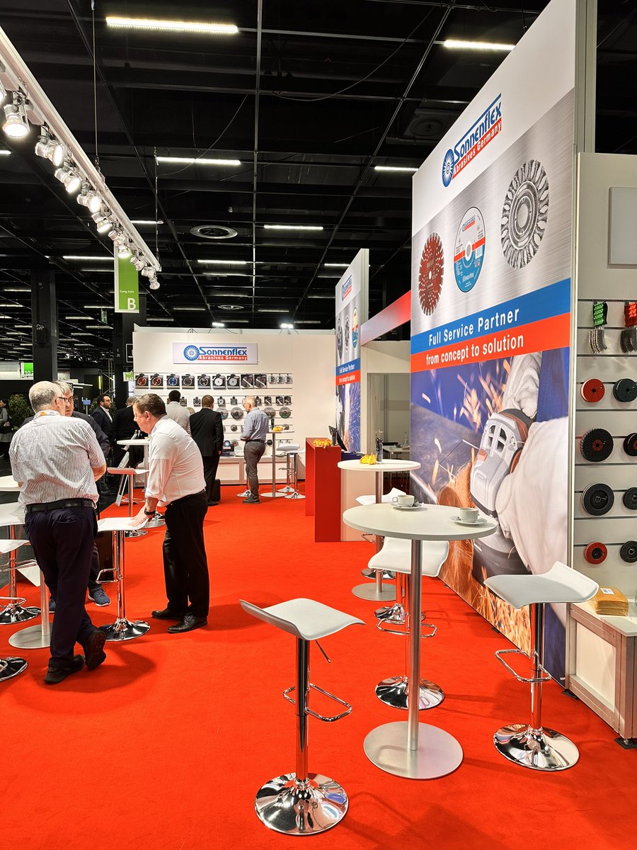 Another day at the fabulous Koln Fair, stop by if you’re passing we have great coffee and a superb selection of Diamond &amp; Abrasive Tools