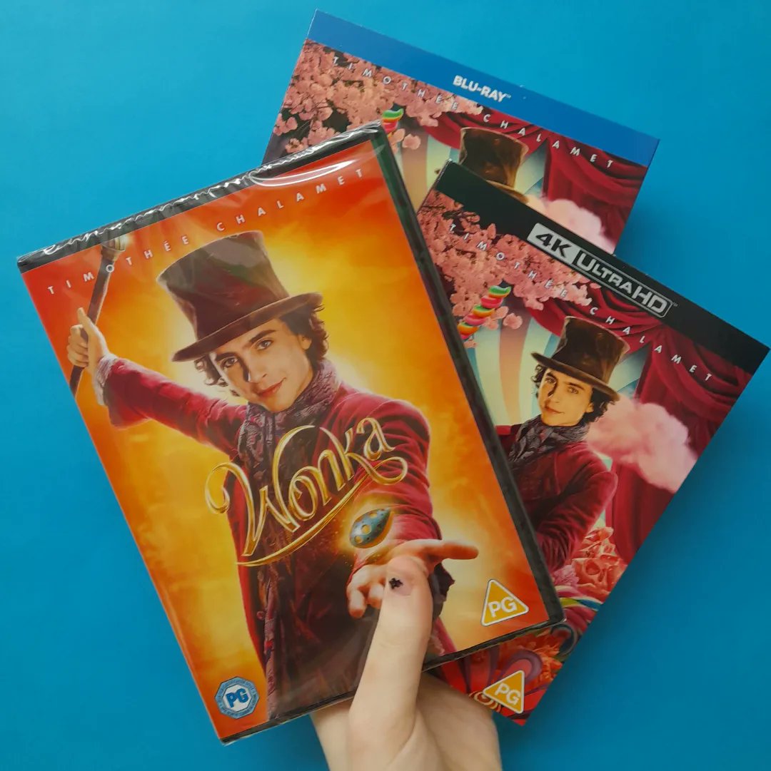 ‼ NEW RELEASE ‼ Wonka Have a fun experience watching the funny and magical origin story of Willy Wonka and let yourself become immersed with the songs