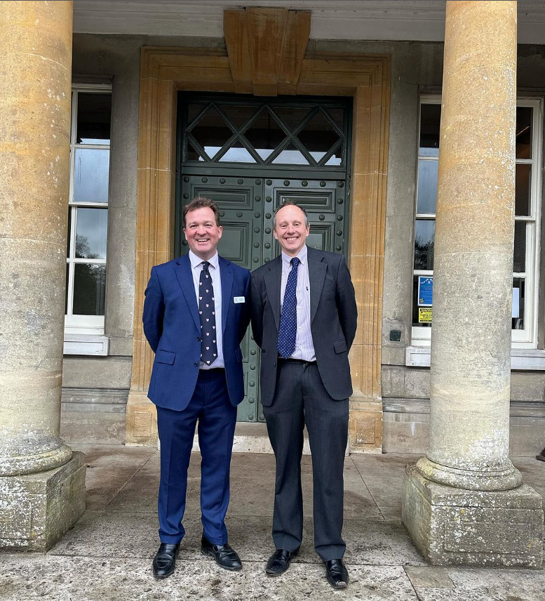 It was such a pleasure to welcome Mr Phill Walsh, Housemaster of Manor House at Eton College, to preach in our recent church service. Thank you for coming and also for chatting with the Elstree boys who will be heading to Eton this September. @stpeterswoolhampton #etoncollege